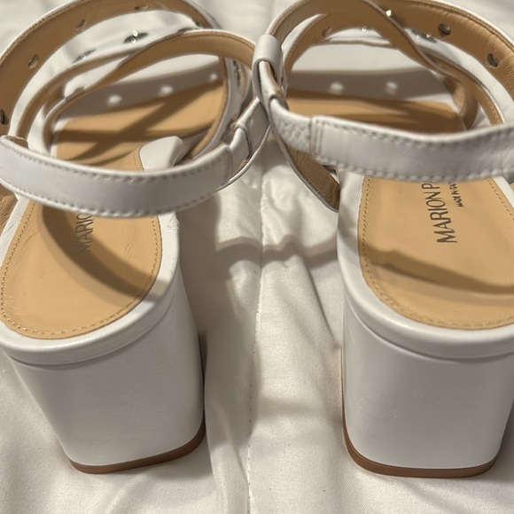 NEW MARION PARKE Cora 60mm Block Heel Sandals - Picture 6 of 8